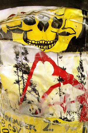 Grafitti, New York City, by A. Fluffy Bunny